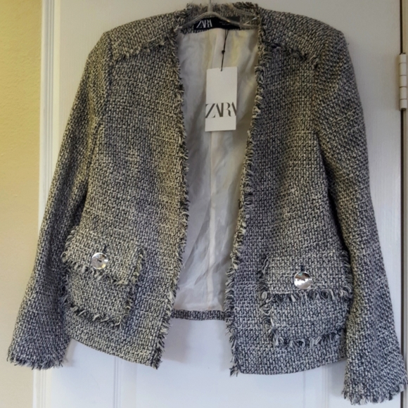 Zara Jackets & Blazers - Zara tweed jacket